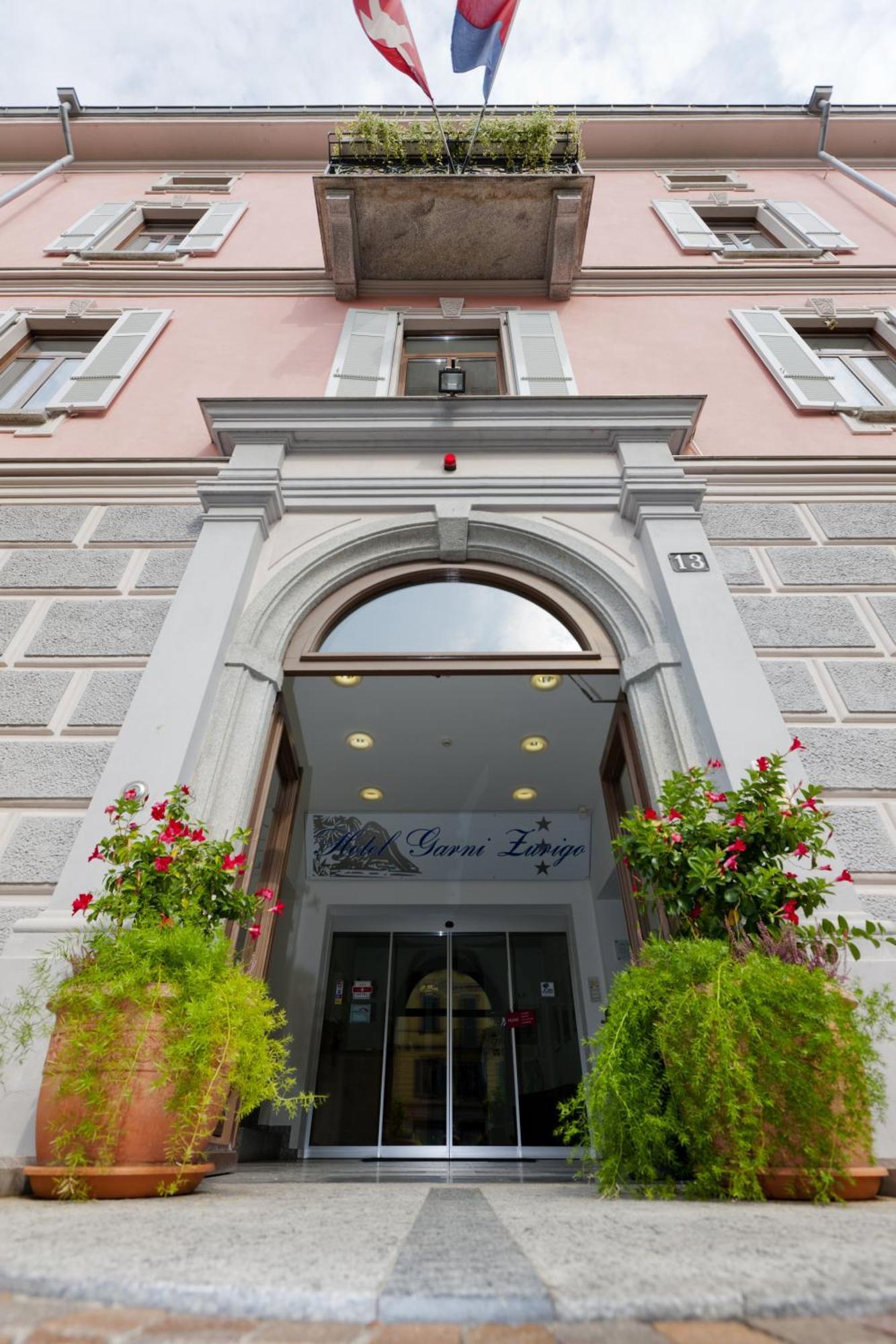 Hotel Zurigo Downtown Lugano Exterior photo