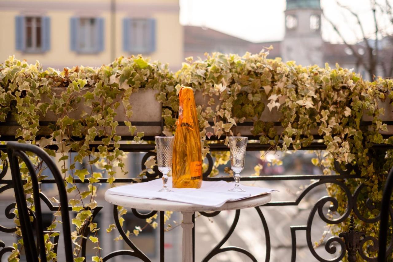 Hotel Zurigo Downtown Lugano Exterior photo